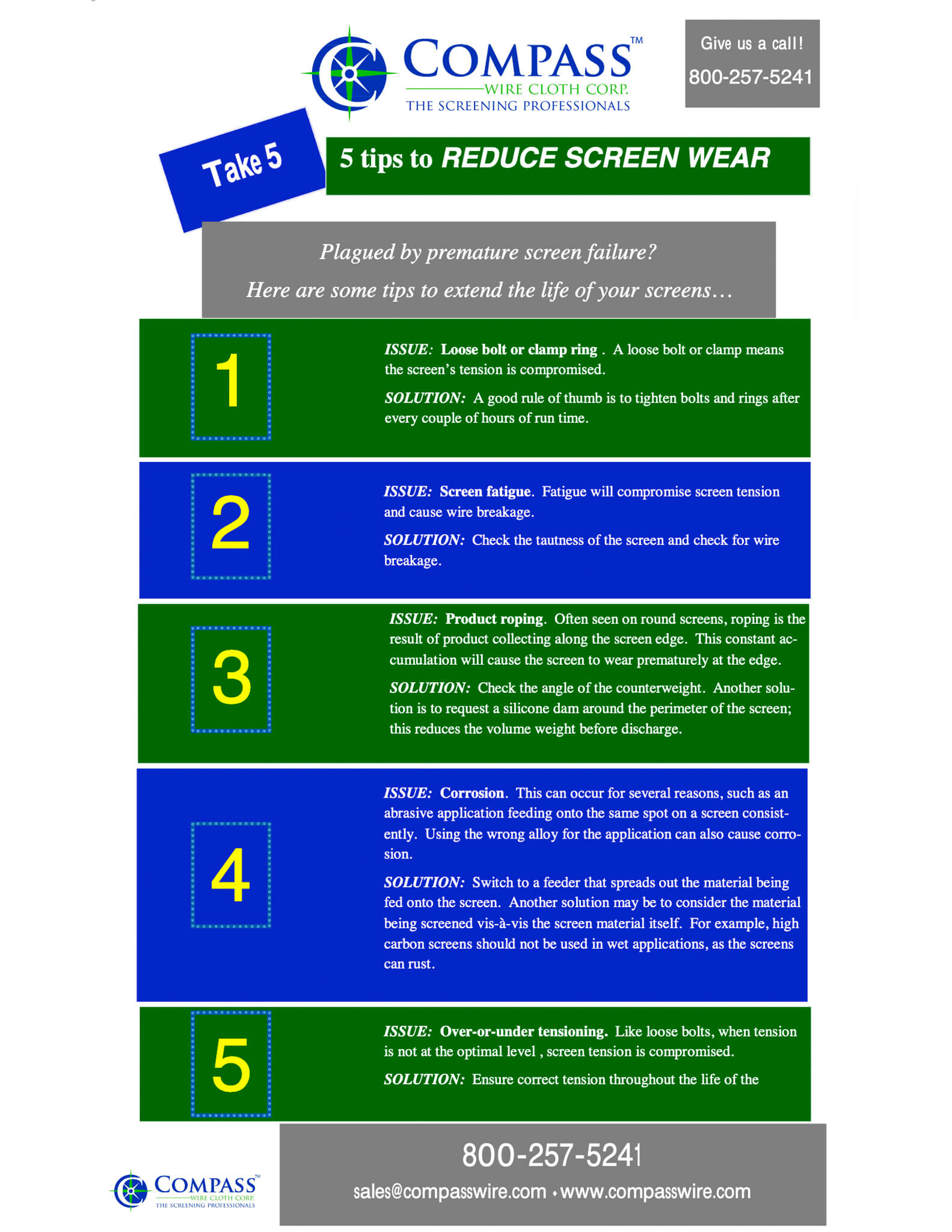 5 Tips to Reduce Screen Wear