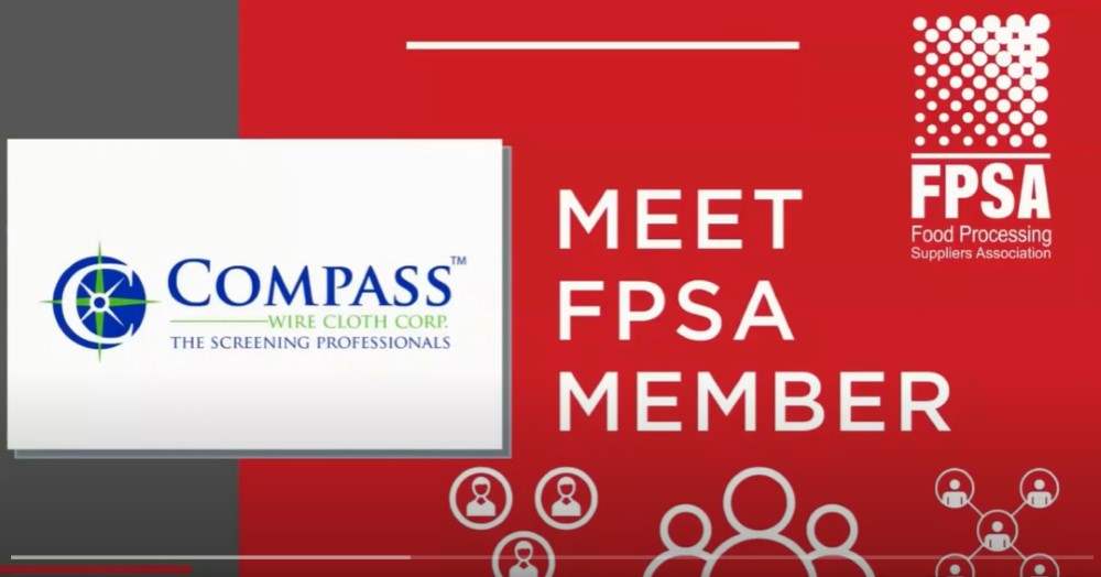 Compass Wire Cloth Joins FPSA, Enhancing Collaborative Opportunities in the Food Processing Industry